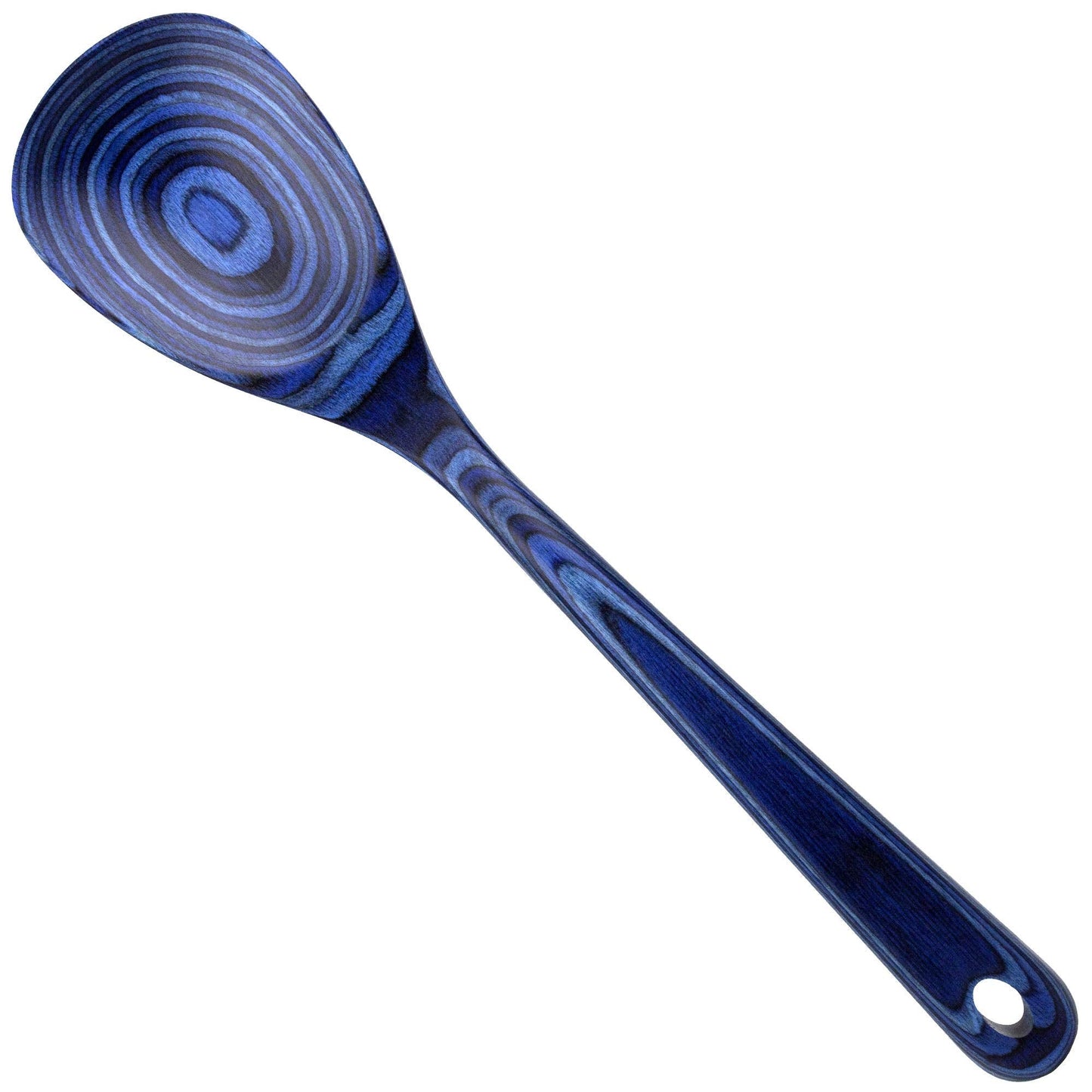 Totally Bamboo Baltique Malta Collection 12-1/2" Wooden Cooking Spoon, Safe for Nonstick