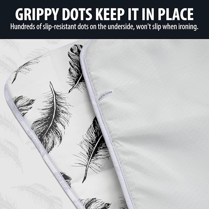 Seiritex Ironing Mat, Portable Ironing Pad 39.4 x 18.9 inch Table Top Iron