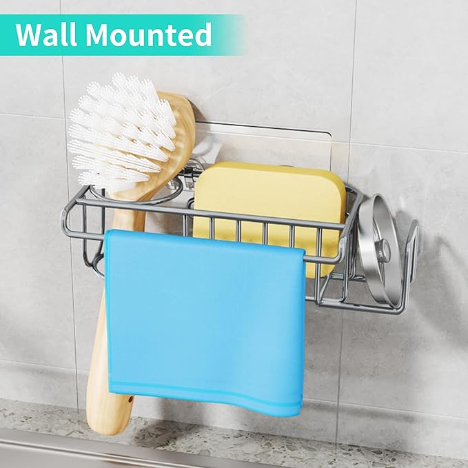 HapiRm Sink Caddy Sponge Holder