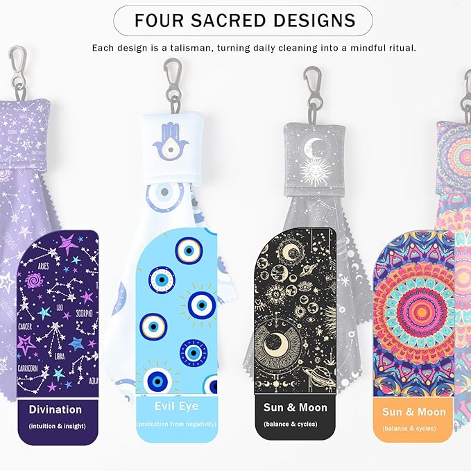 Glasses Cleaning Cloth, Positive Energy Balance