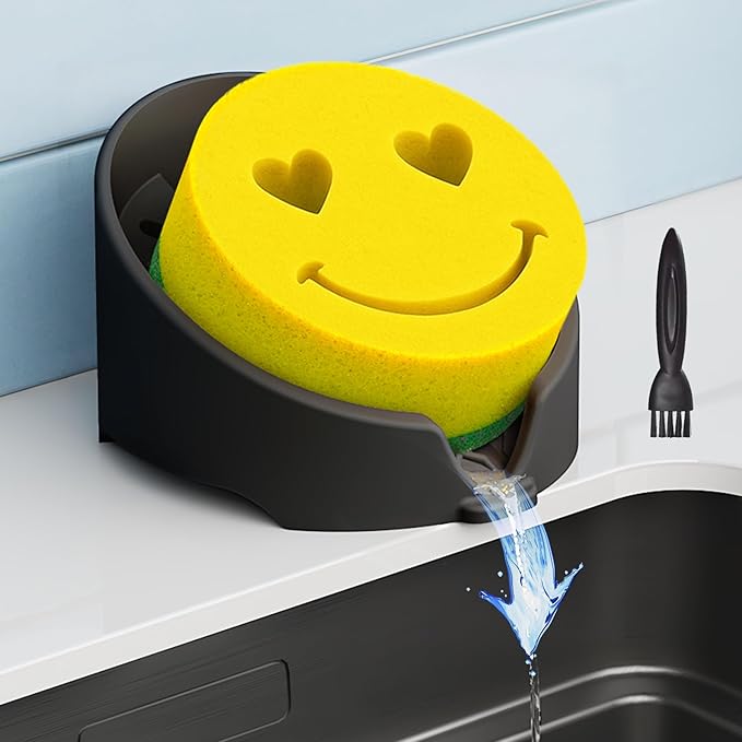 NiHome Silicone Sponge Holder Compatible
