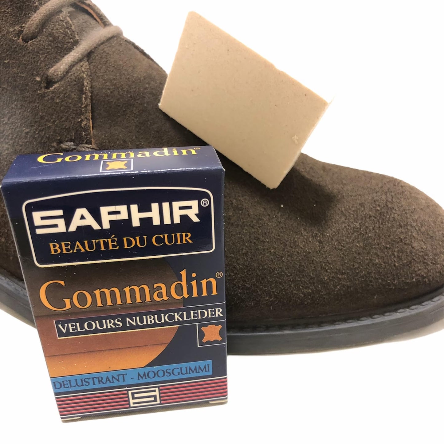 SAPHIR Nubuck Suede Eraser 1 Unit (Pack of 1)