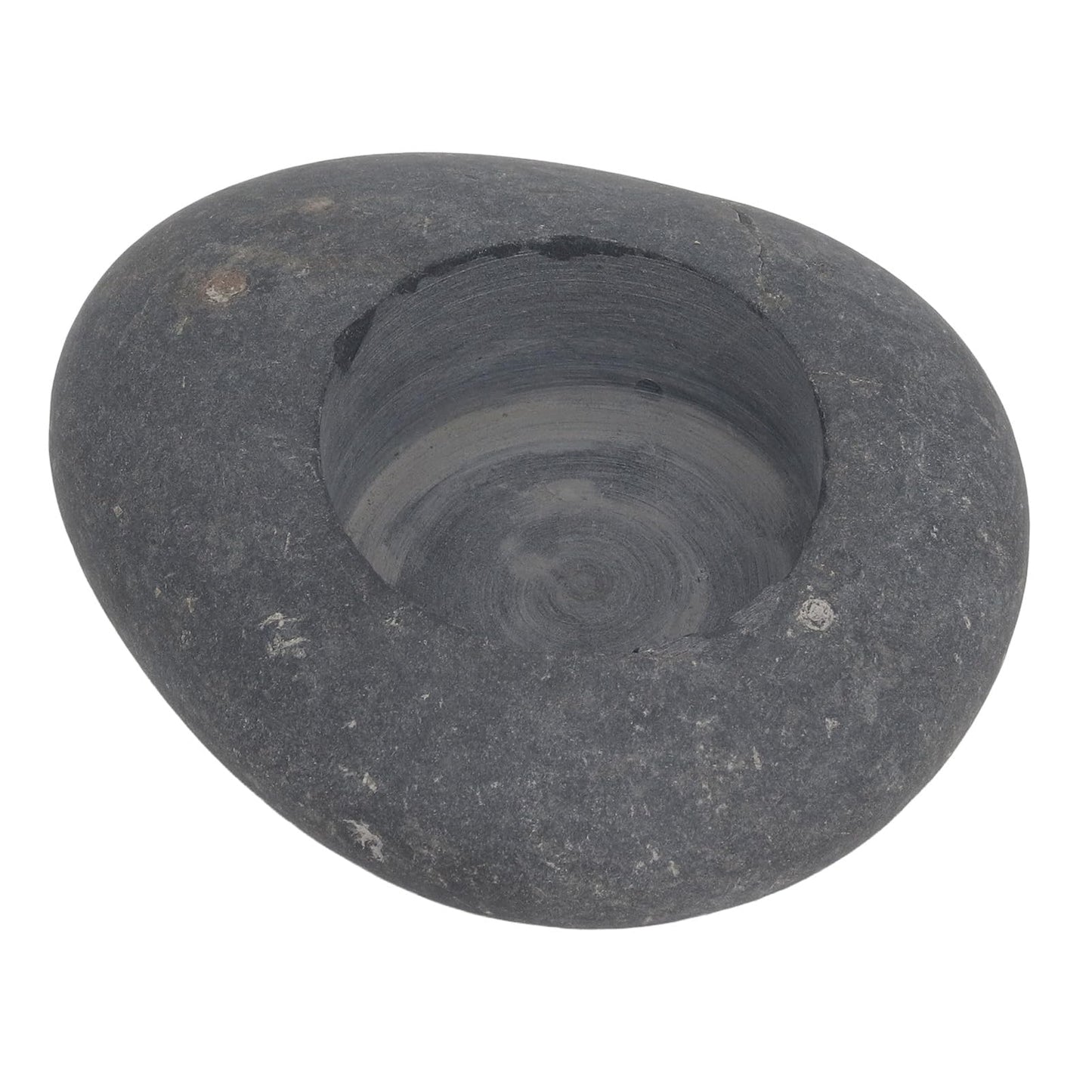 Pebble Candle Holder Handmade Stone Tealight Holder Rock Decor for Home Wedding Centerpiece Tabletop