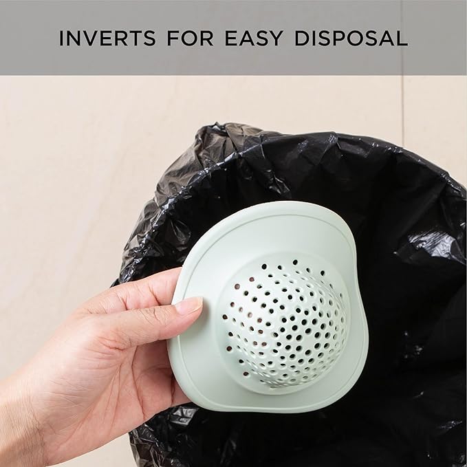 COOK WITH COLOR Kitchen Sink Strainer, Flexible Sink Strainer, Sink Drain