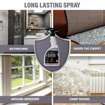 Karlsten Silverfish Killer Spray Fast Effective Quality Silverfish Killer 500 ml Non staining