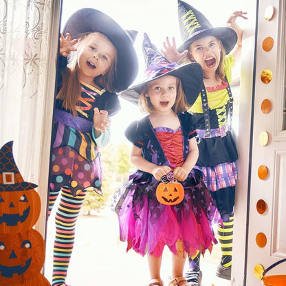MCPINKY Small Halloween Candy Buckets, 12PCS Mini Portable Pumpkin Bucket Candy Bowl Holders for Kids Trick Or Treat Party Favor