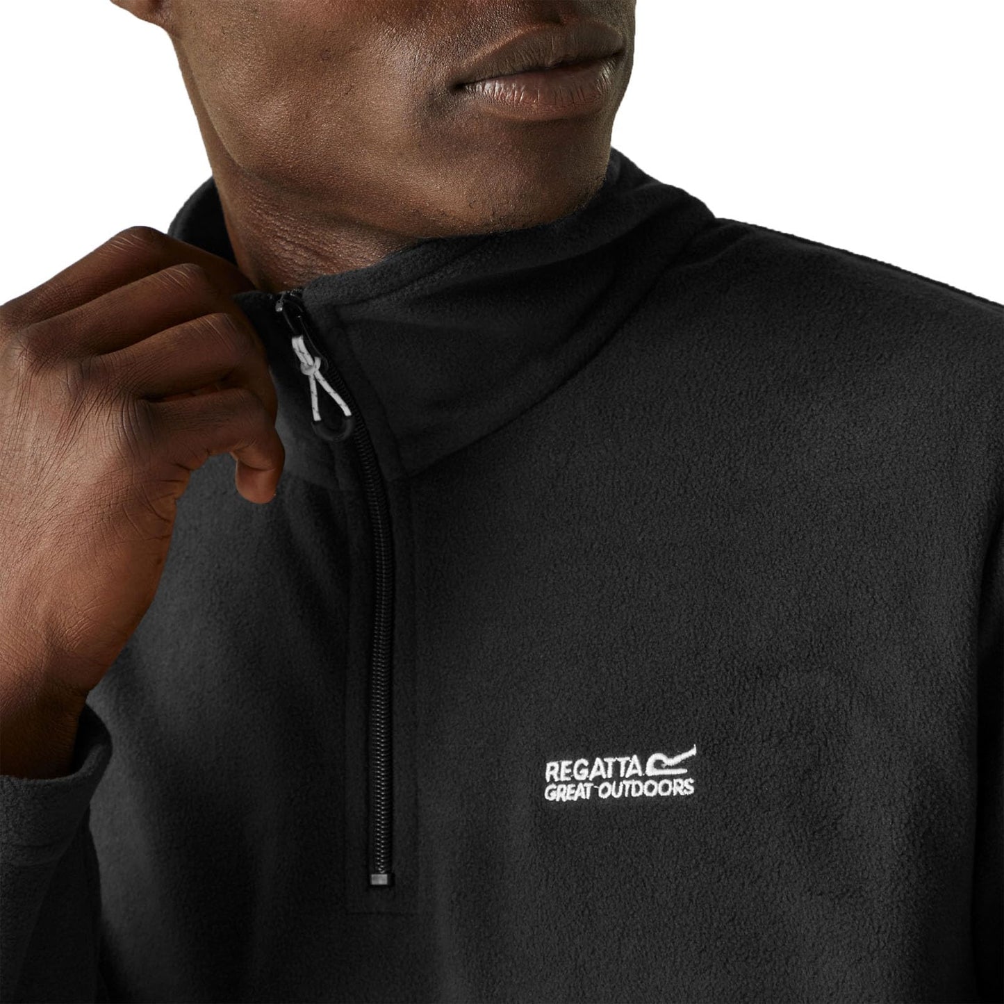 Regatta Mens Half Zip Fleece Pullover Jacket - Durable Outdoor Sports, Hiking, Cycling,Travelling, Golf, Quick Dry Extra Warm Lightweight Trekking Fleece Jacket