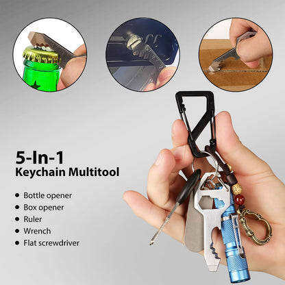 Multitool Gifts for Men, Multi-tool Pliers & Pocket Knife 3-Piece EDC Tool Set Packed with Premium Gift Box for Birthday, Christmas, Father’s Day, Stocking Stuffers for Man