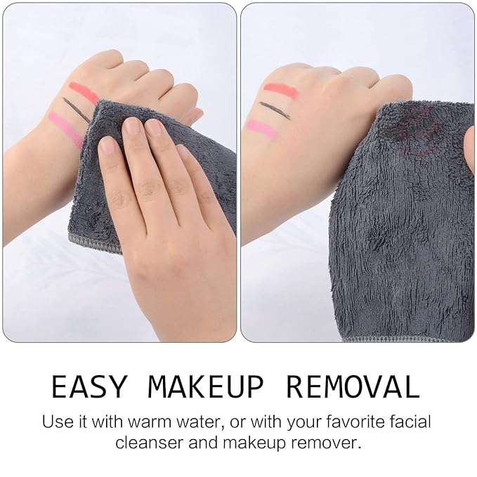 SINLAND Microfiber Facial Cloths Fast Drying Washcloth 12inch x 12inch