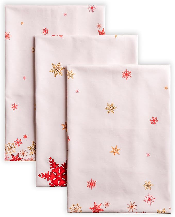 Maison d' Hermine Kitchen Towels Set of 3 100% Cotton 20" x 27.5" Reusable