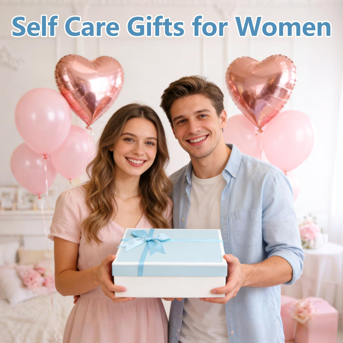 Self Care Gifts for Women Get Well Soon Gift Baskets Spa Care Gifts Set Sympathy Inspirational Thinking of You for Her Mom Wife Girlfriend Sister Friend