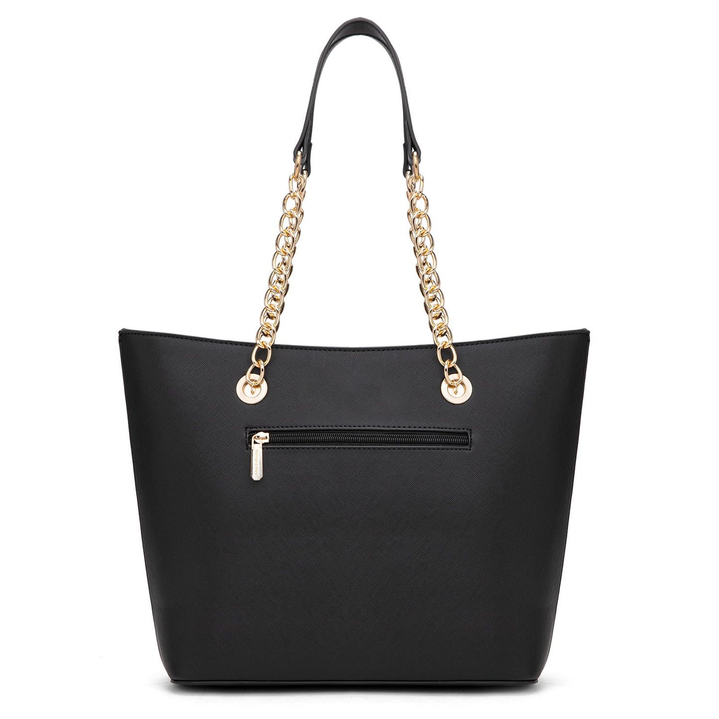 Montana West Tote Bag for Women Satchel Handbags, Ladies Top Handle Purse, B-black, M