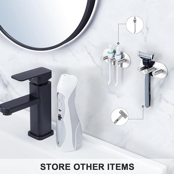 Electric Toothbrush Head Holder, Toothbrush Holders Wall Mounted, Adhesive