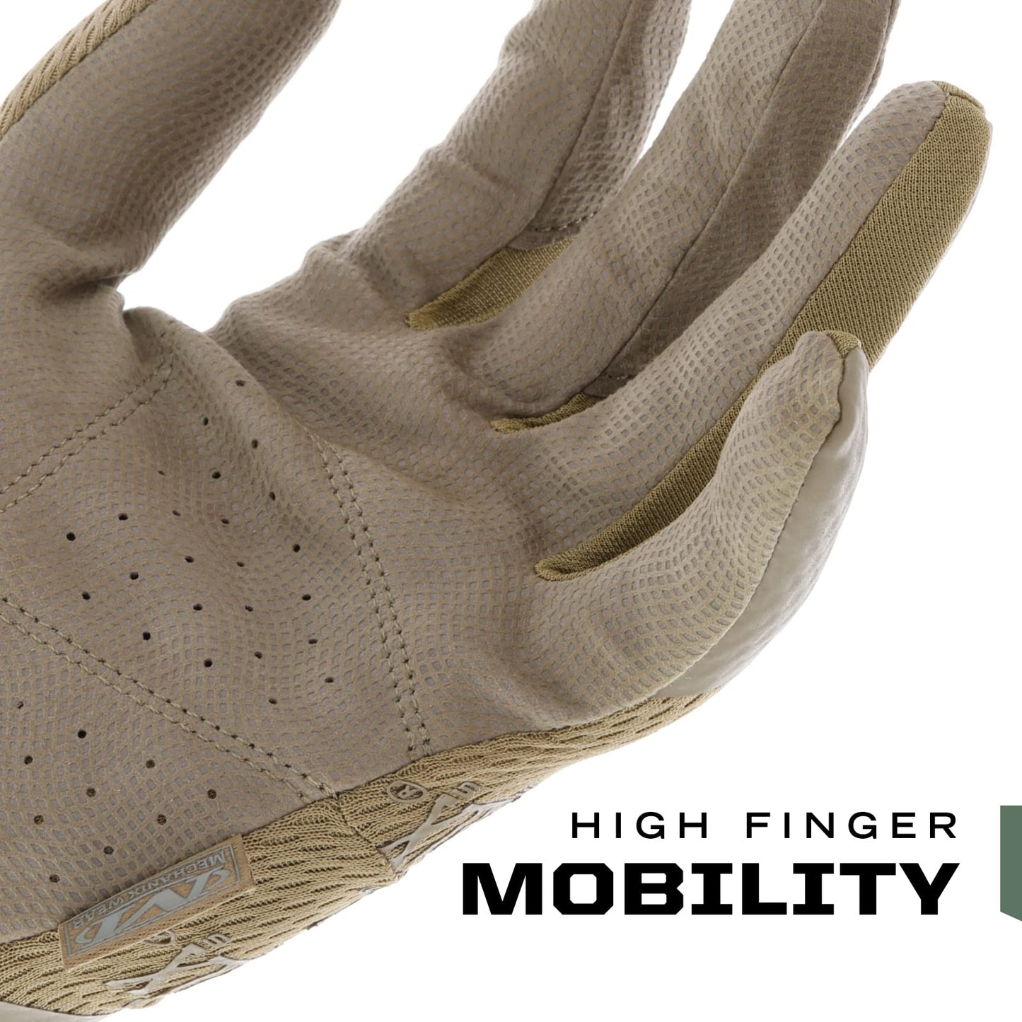 Mechanix Wear - High Dexterity Coyote Gloves (Large, Brown) MSD-72-010