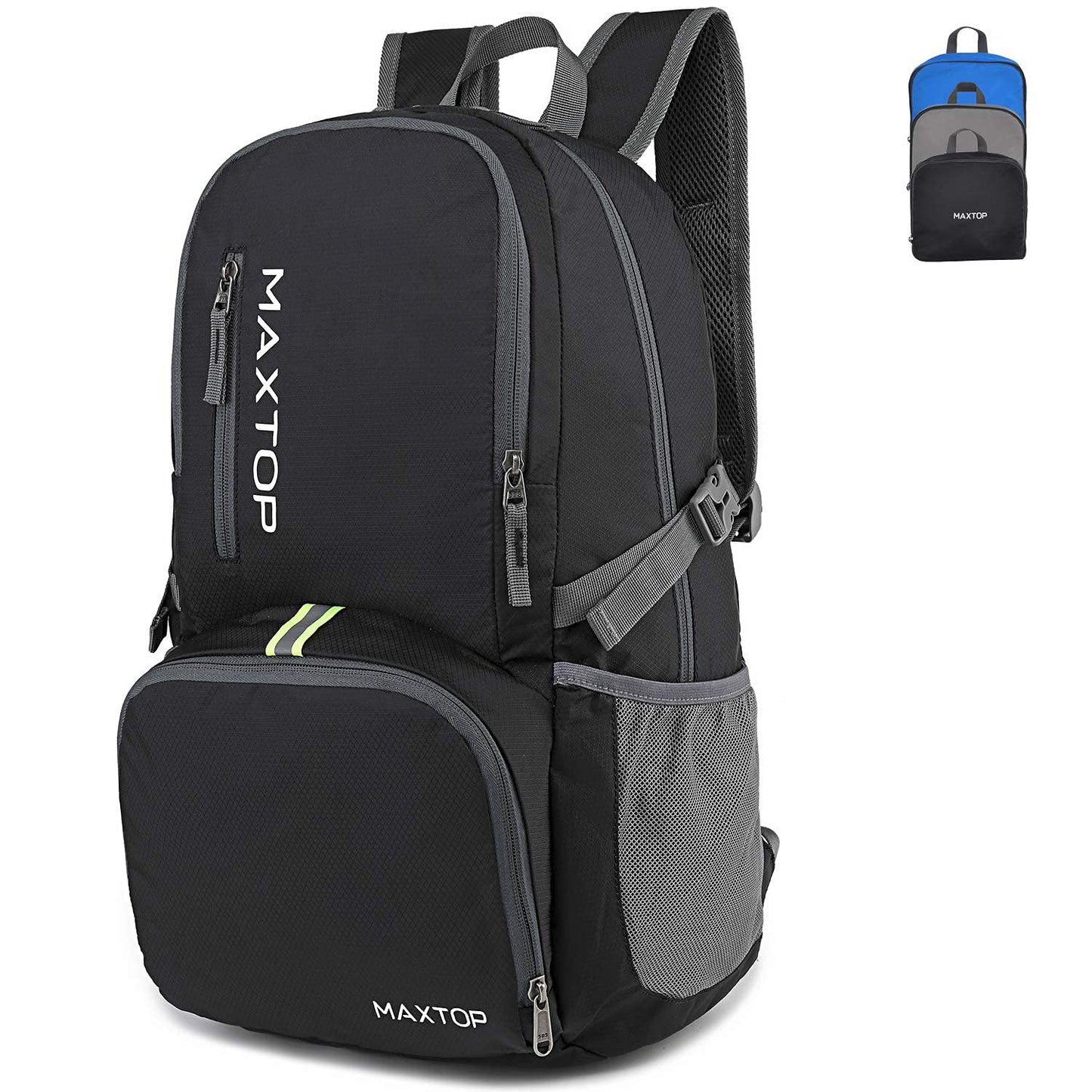MAXTOP 40L Ultra Lightweight Packable Backpack Foldable Rucksack Water Resistent For Men Women Kids Outdoor Camping Hiking Travel Daypack Handy Durable …