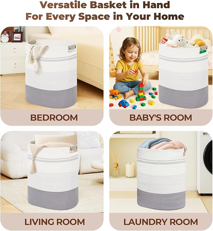 Laundry Basket with Handles
