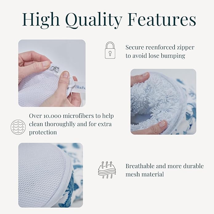 Bluehome Shoe Washing Machine Bags – Protective Mesh Laundry Bags