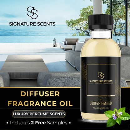 Luxury Hotel Diffuser Oil for Hotels and Homes - Aromatherapy Oils for use with an Essential Oil Diffuser at Home - Fragrance-Scent Diffuser Oil Blend (Winter Spruce) 4.05fl oz (120ml)