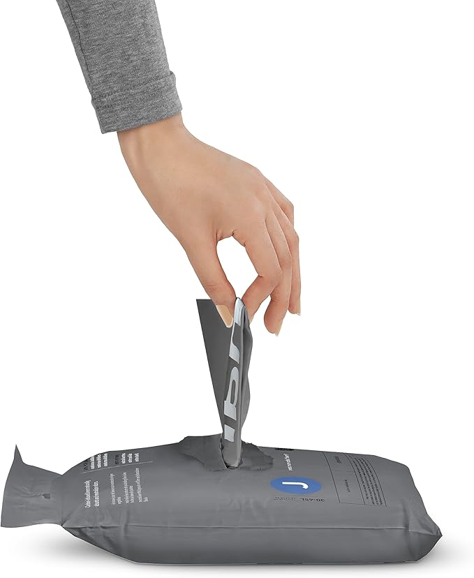 simplehuman Code J 80 Count, Genuine Odorsorb Custom Fit Liners, Drawstring