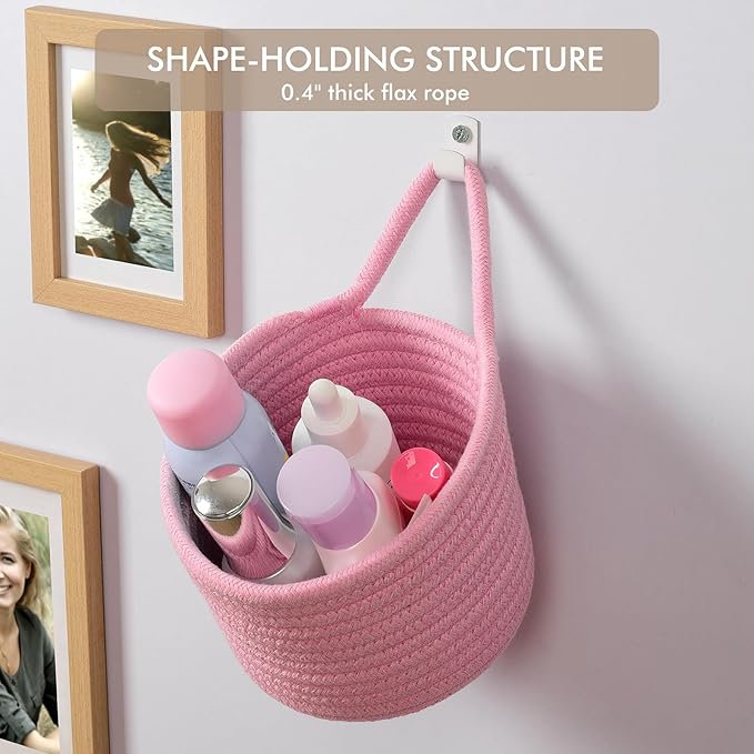 Fabric Wall Hanging Baskets