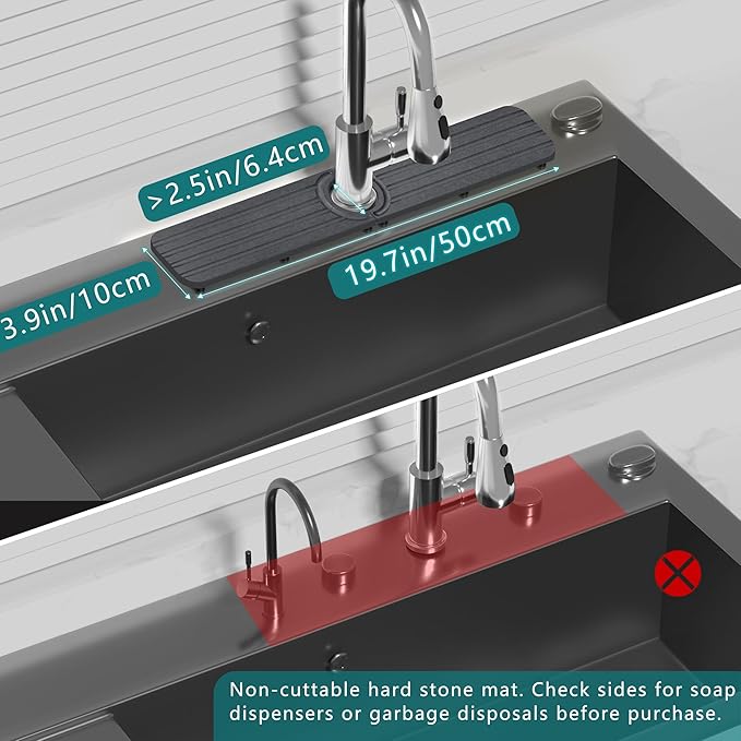 Faucet Mat for Kitchen Sink