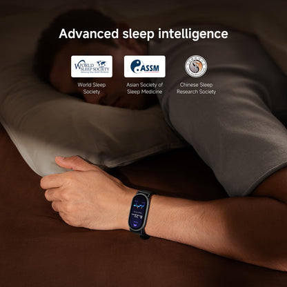 Xiaomi Smart Band 10 Fitness Tracker, 1.72" AMOLED Display, 21-Day Battery Life, 150+ Sports Modes, Heart Rate & Sleep Monitoring, Electronic Compass, 5ATM Waterproof, 2-Year Warranty – Glacier Silver