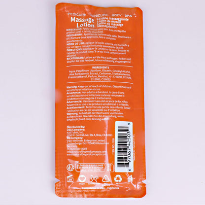 Pedicure Kit Foot Soak Set: Bubble Salt, Sugar Scrub, Massage Mask, Massage Lotion in a Box, 4 Step Foot Spa Kit for Dry Feet,Tired Feet（3 Set Tropical Fruit)