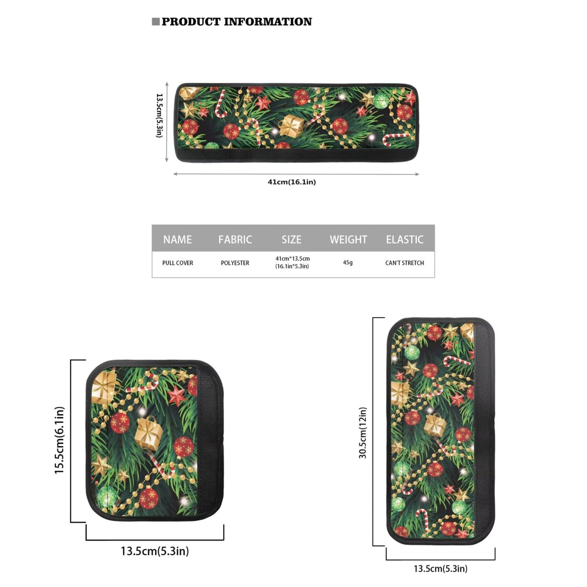 Yatixapu 6PCS Refrigerator Door Handle Covers Christmas Tree Kitchen Appliance Protective Gloves Anti-Slip Decor for Microwave Ovens Dishwashers Keep Kitchen Appliance Clean Keep Off Smudges Oil Stain