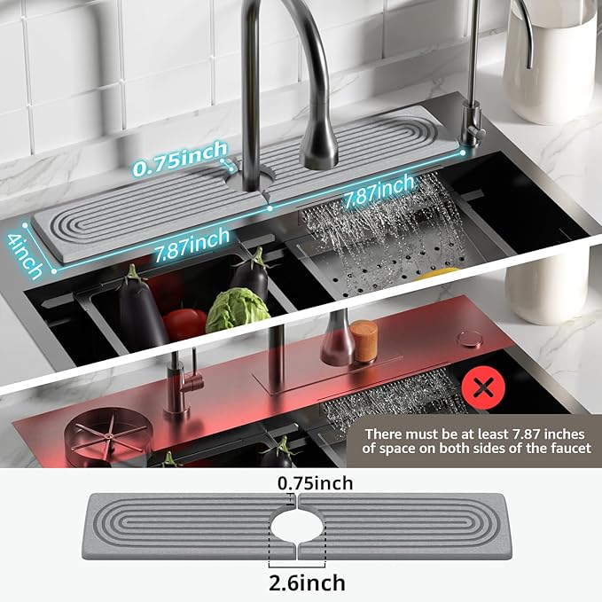 Quick Dry Sink Splash Guard