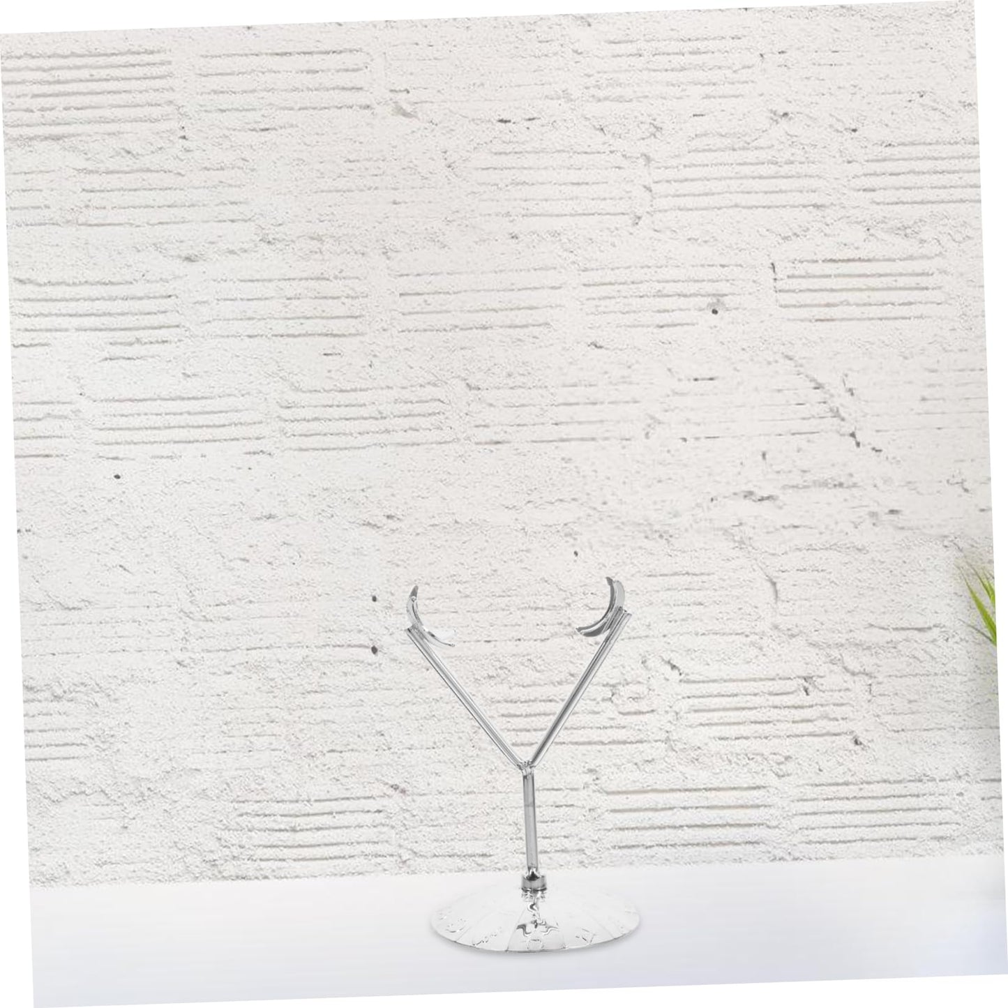 ABOOFAN Display Pedestal for Rocks Rhombus Ore Bracket Adjustable Metal Crystal Holder Stone Display Stand Diamond Shape Base Holder for Raw Gems Home Decor Stand