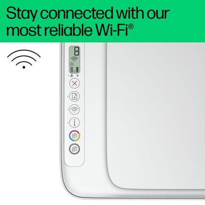 HP DeskJet 2810e All in One Printer | Perfect for Home | Colour | Wireless | Print, Scan & Copy | 3 Months of Instant Ink included Easy Setup & Reliable Wi-Fi | White