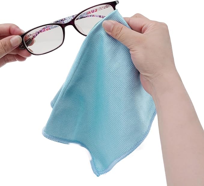 6 Pack Glass Cleaning Cloth Microfiber Cleaning Cloth