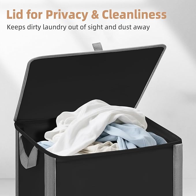 STORAGE MANIAC Rolling Laundry Hamper