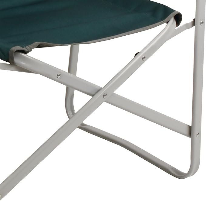 Coleman Outpost Elite Folding Camping Chair with Side Table & Cup Holder, Weather-Resistant Portable Chair with Arm Rests