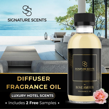 Luxury Hotel Diffuser Oil for Hotels and Homes - Aromatherapy Oils for use with an Essential Oil Diffuser at Home - Fragrance-Scent Diffuser Oil Blend (Winter Spruce) 4.05fl oz (120ml)