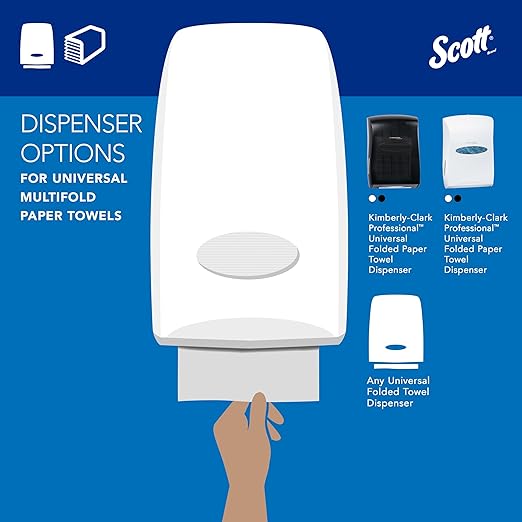 Scott Professional Universal Multifold Paper Towels, Absorbency Pockets