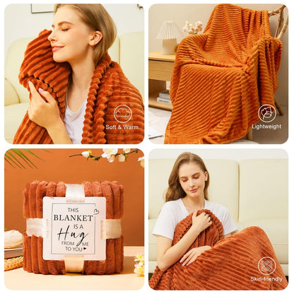 Fall Gifts for Women Orange,Halloween, Birthday Gifts for Mom Her Wife Friend w/Fall Candle,Fall Home Decor,Self Care Get Well Gifts Spa Set, Christmas Thanksgiving Halloween,Boo Basket Gifts Box Cozy
