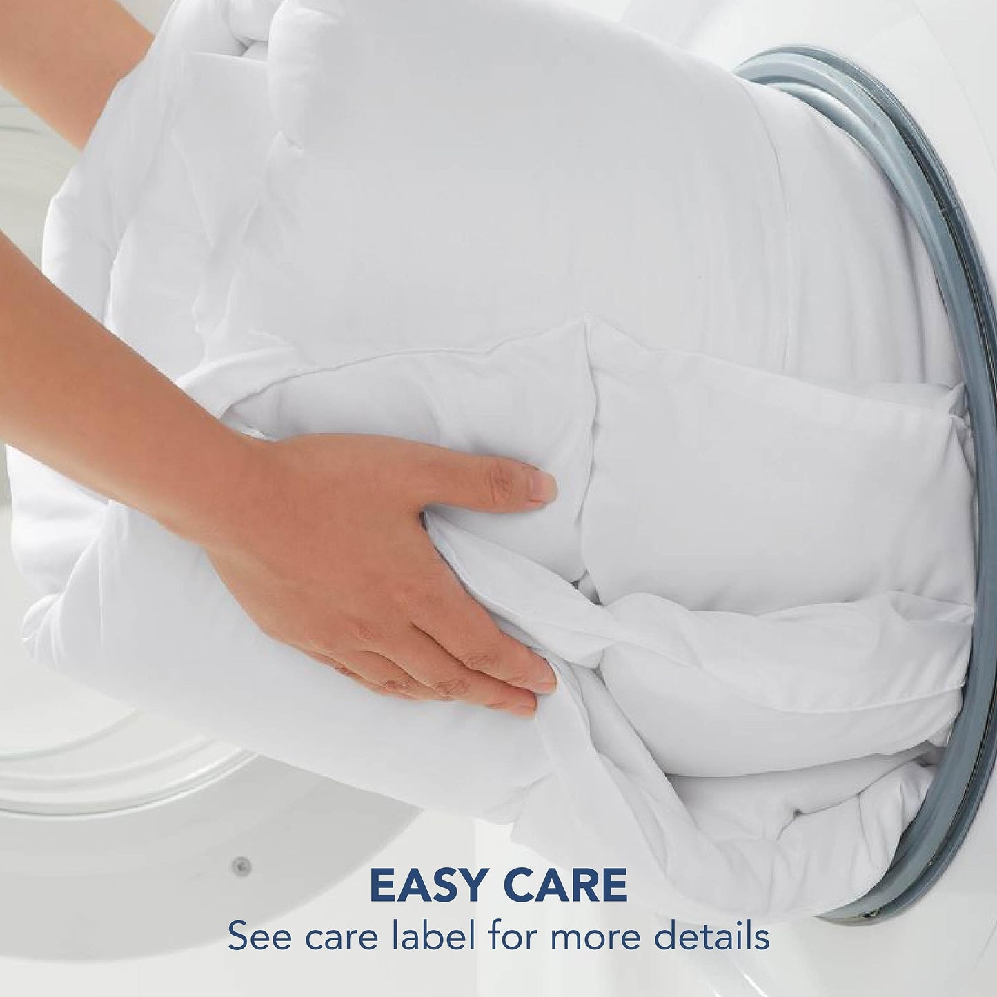 Serta Soft Top Mattress Cover, Odor-Preventing and Stain-Resistant Waterproof Mattress Protector, 18" Elastic Deep Pocket for Secure Fit, Twin Mattress Pad, White
