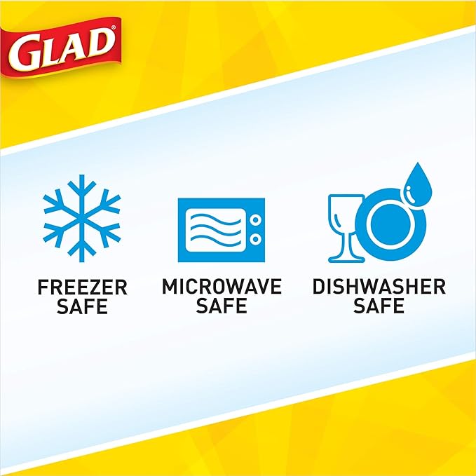 Glad GladWare Food Storage Containers, Lunch Variety Pack