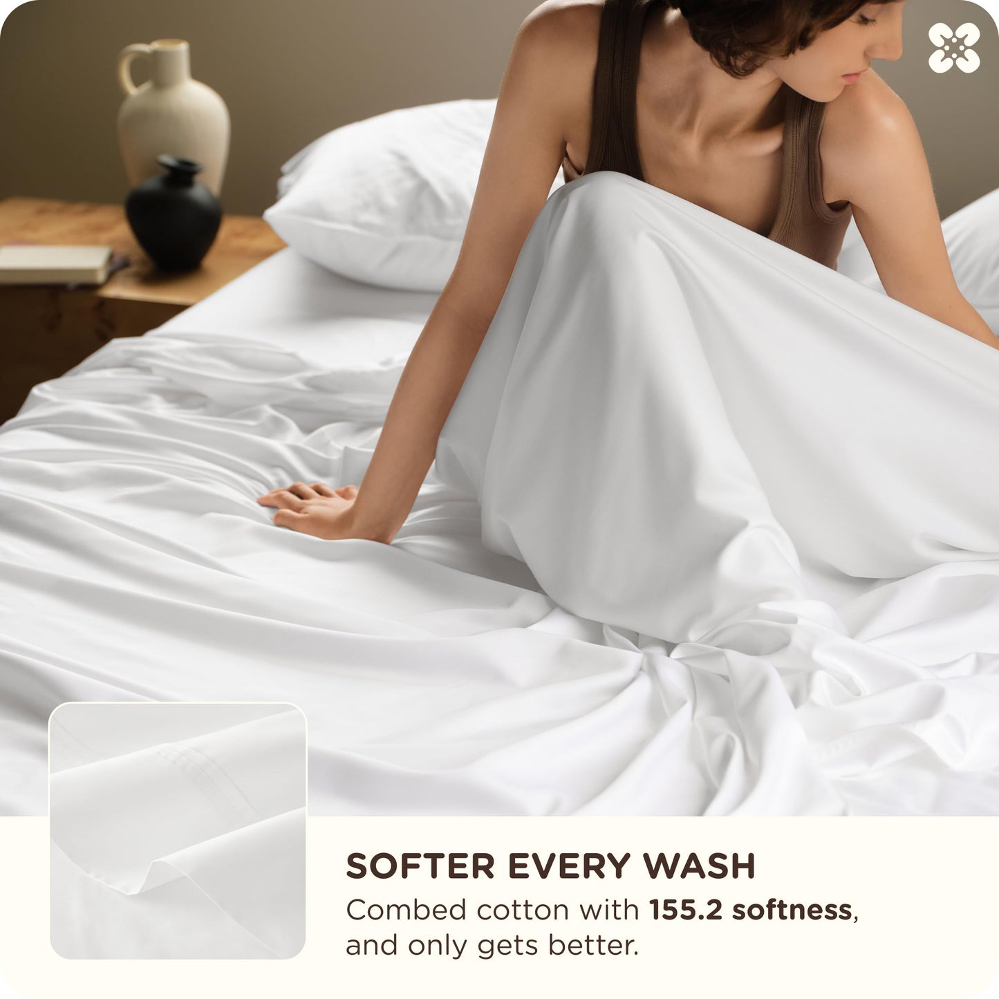 Bedsure GentleSoft Blanket Bundle Cooling Sheets King