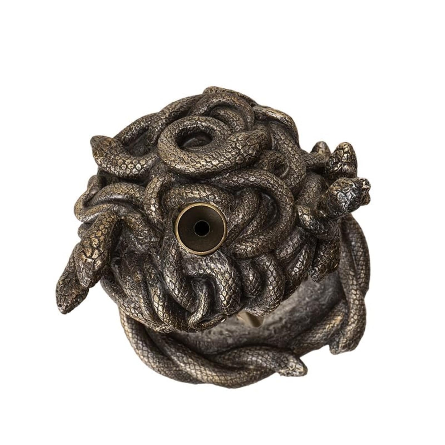Pacific Giftware Medusa Backflow Burner, Greek Mythology Famous Monster Medusa, Waterfall Incense Burner