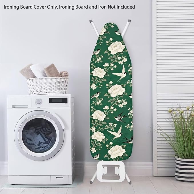 Bird Ironing Board Cover and Pad 16 x 55 Thick Padding