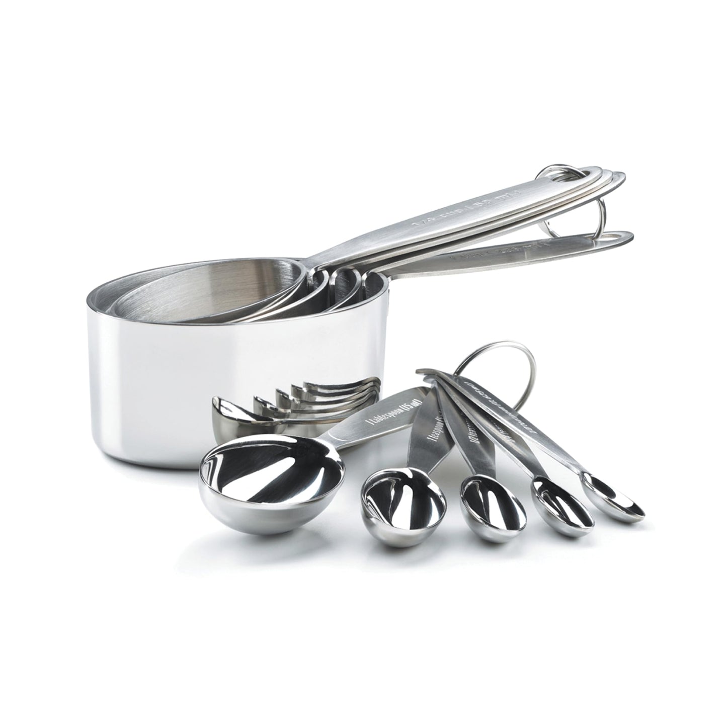 CUISIPRO Measuring Cup & Spoon Set SS