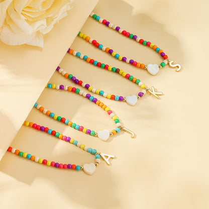 Ursteel Valentines Gifts for Kids Girls - 6 7 8 9 10 11 12 13 14 15 16 Year Old Birthday Gifts for Tween Teen Teenage Girl Gift Idea, M Initial Choker Necklace Kids Girls Jewelry