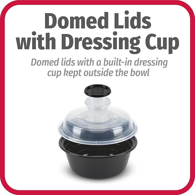 GoodCook 4-Cup Meal Prep Bowls Set