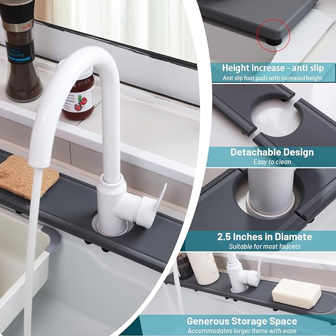 Faucet Mat for Kitchen Sink
