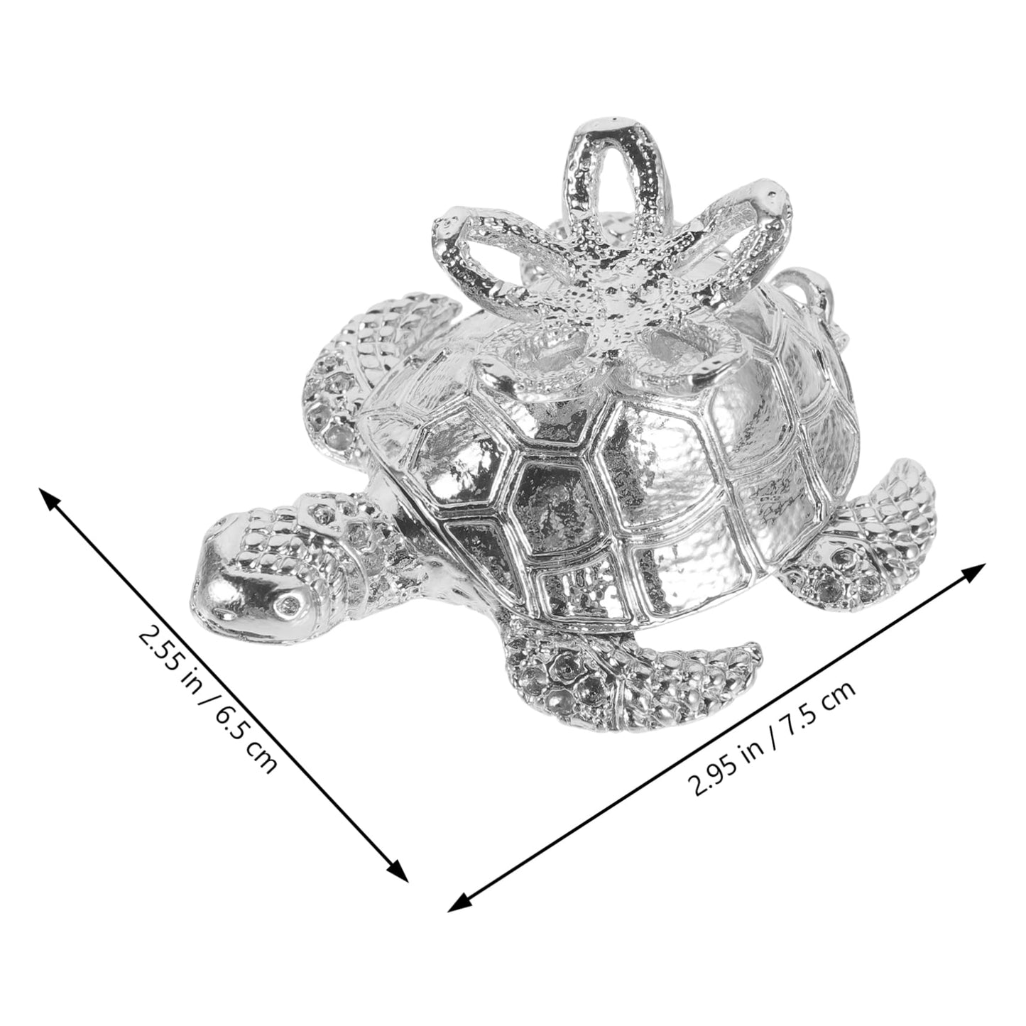GOOHOCHY Metal Tortoise Crystal Ball Stand Display Base Decorative Shelf Stand for Collectibles Crystal Sphere Holder