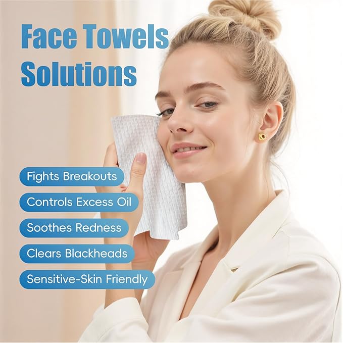 GWT Disposable Face Towels, Thicken Facial Towels