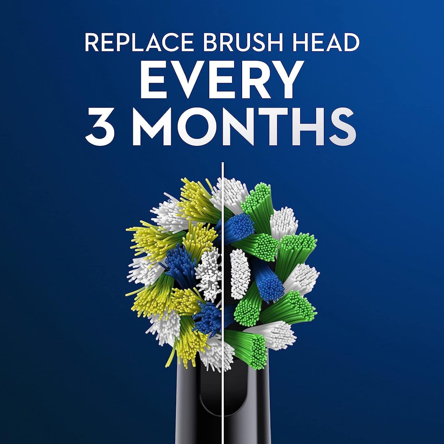 Oral-B CrossAction Electric Toothbrush Replacement Brush Heads Refill, 2ct (Packaging may vary)