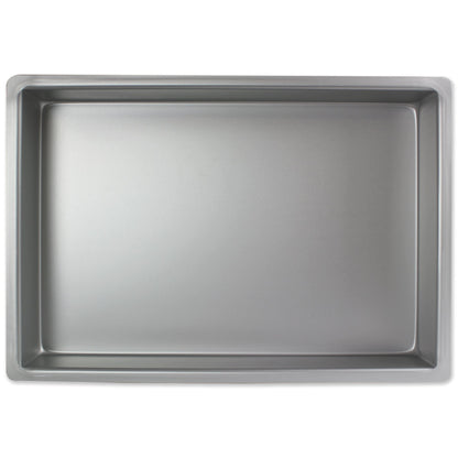 PME OBL09132 Carbon Steel Non-Stick 6 Large Cup Muffin Pan 9 x 13-inch, Aluminium, Silver